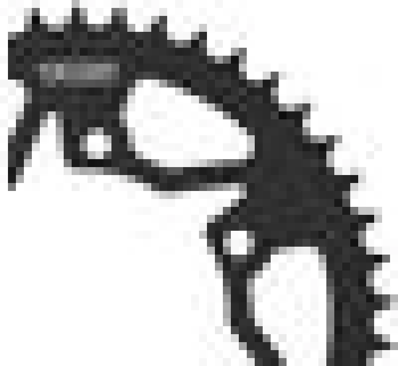 Vortex Racing Steel Rear Sprocket 520 41 Tooth- Black - Image 2