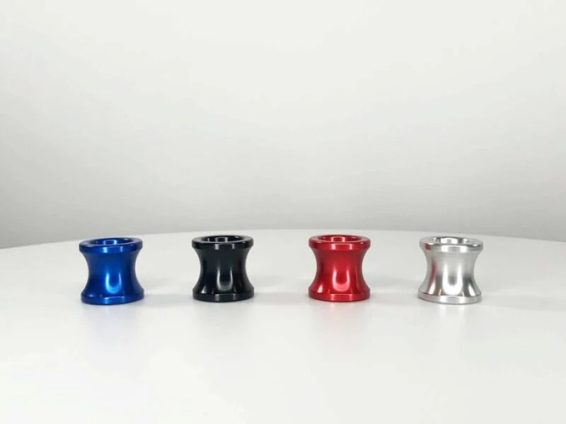 Vortex Racing Swingarm Slider Spools 8mm- Black
