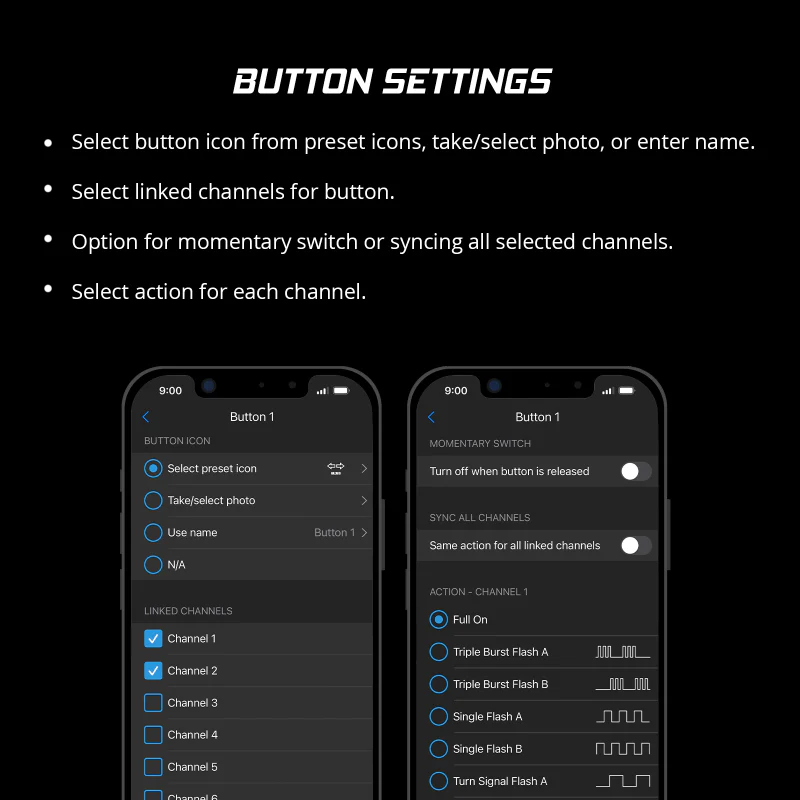 XK Glow XKcommand Bluetooth Switch Panel for Lights 12V Accessory Offroad - Image 4