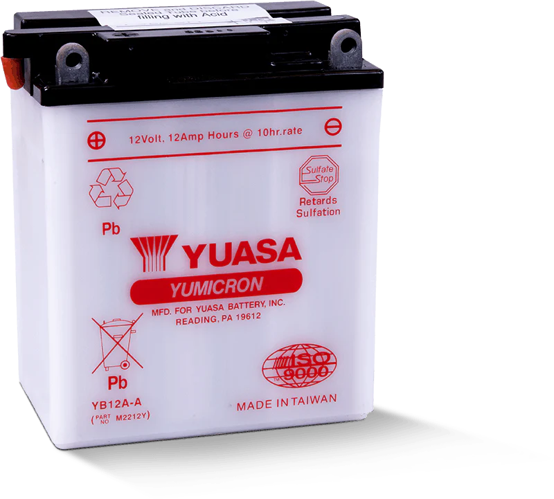 Yuasa YB12A-A Yumicron 12-Volt Battery
