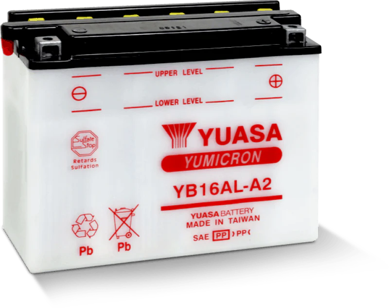 Yuasa YB16AL-A2 Yumicron 12-Volt Battery