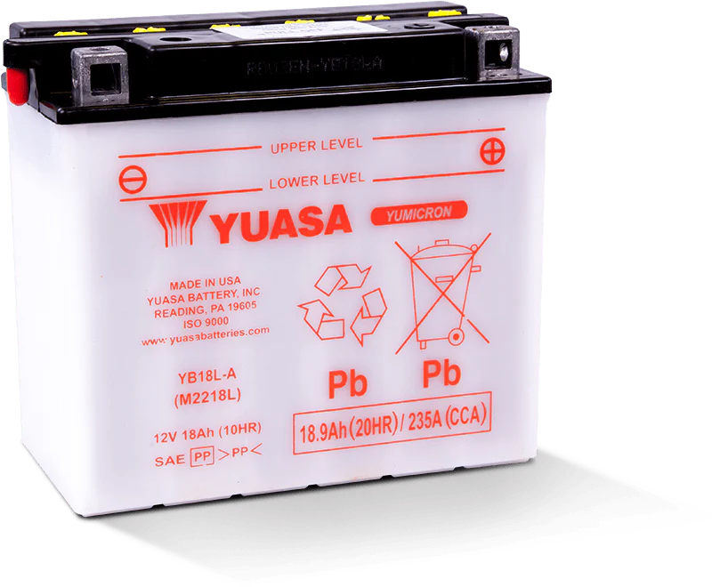 Yuasa YB18L-A Yumicron 12-Volt Battery
