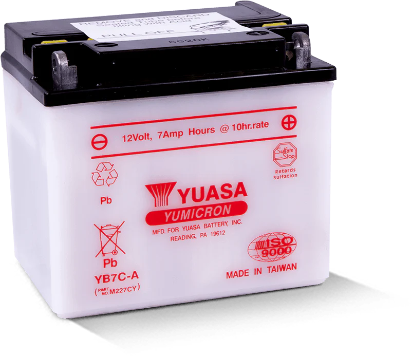 Yuasa YB7C-A Yumicron 12-Volt Battery