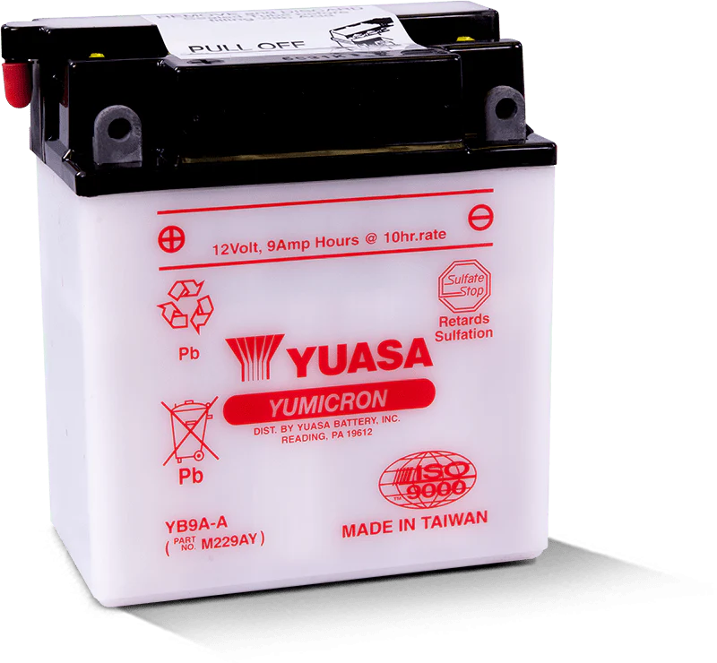 Yuasa YB9A-A Yumicron 12-Volt Battery